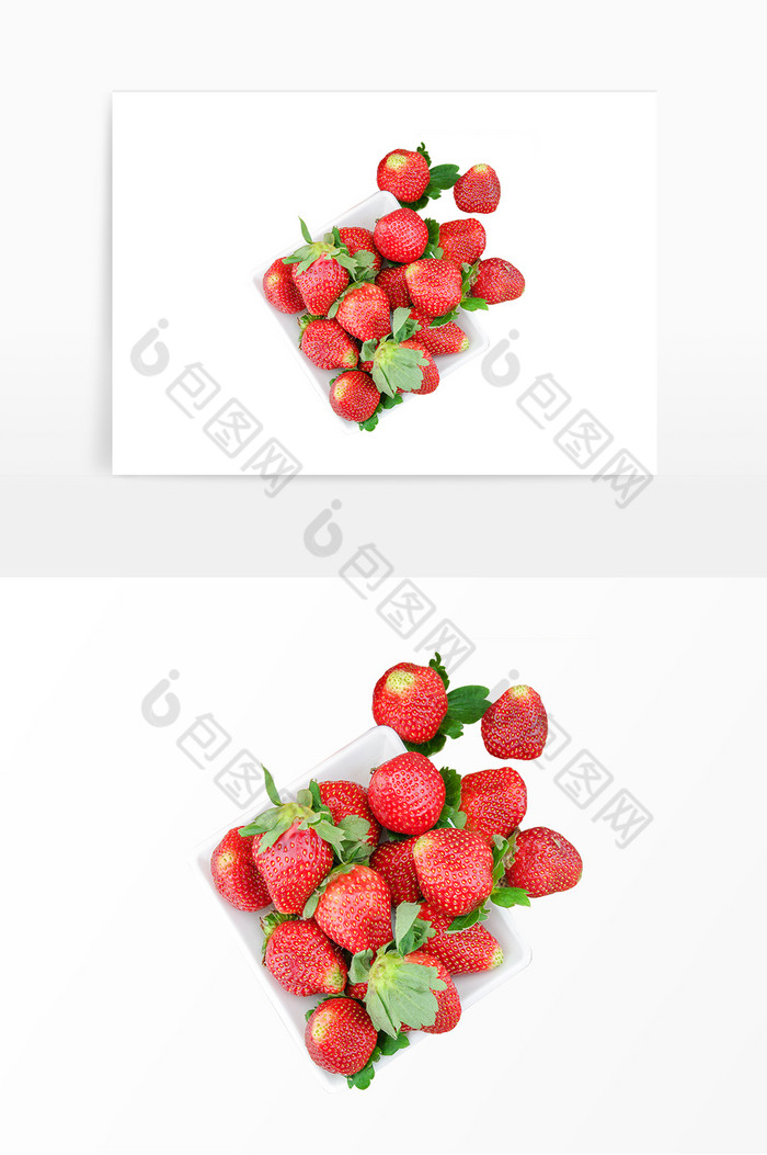 草莓水果食物组合生鲜图片图片