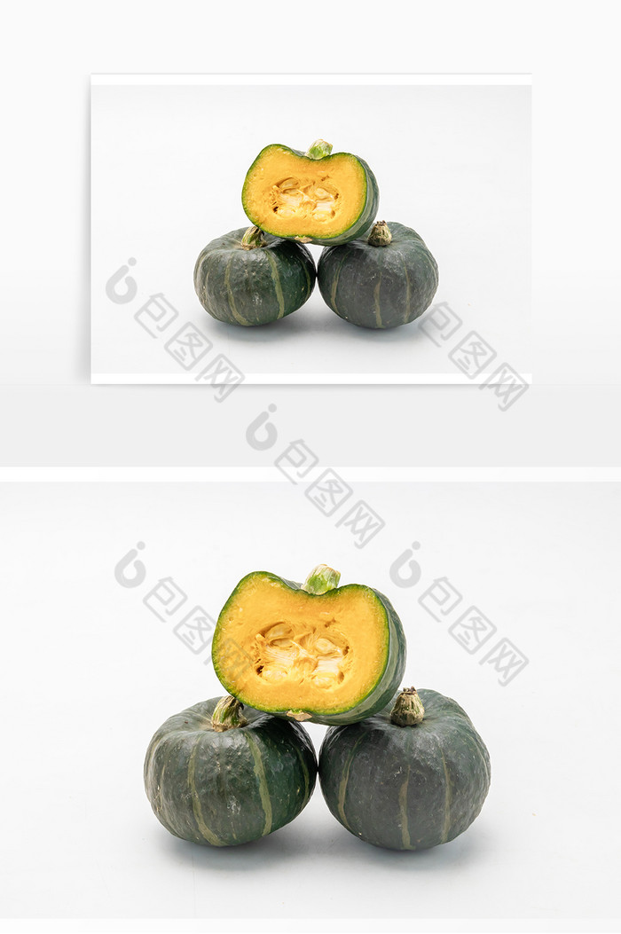 贝贝南瓜蔬菜食物实物图片图片