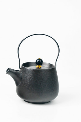 黑色茶壶茶具实物