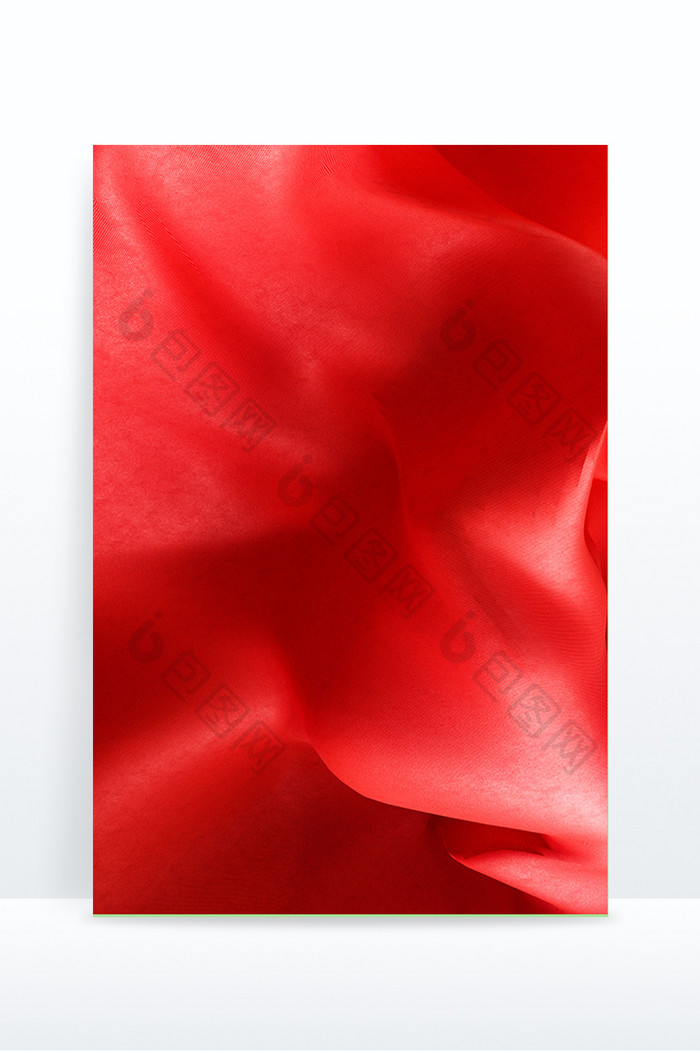 红色丝绸大气简约元旦节日背景