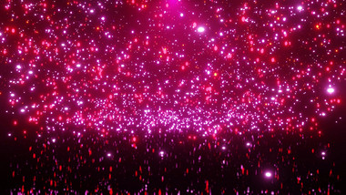 紫红色粒子闪光华丽舞台动态背景视频素材