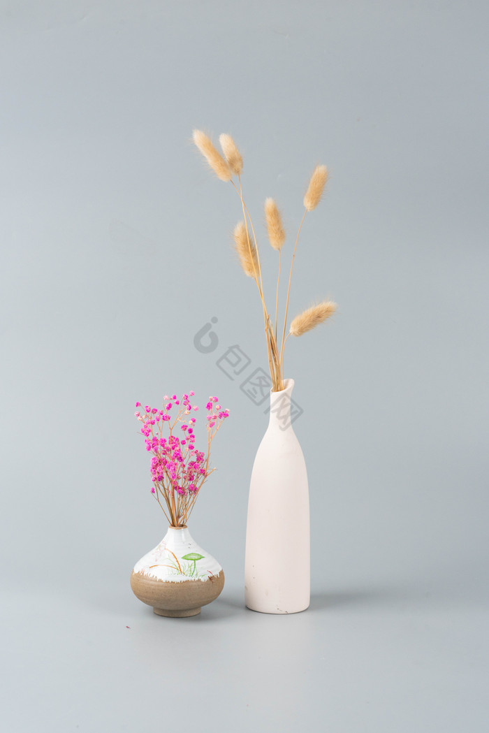 花瓶插花室内花艺图片