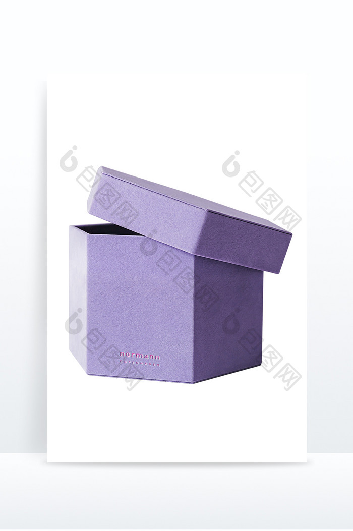 礼盒紫色盒子礼物写实元素