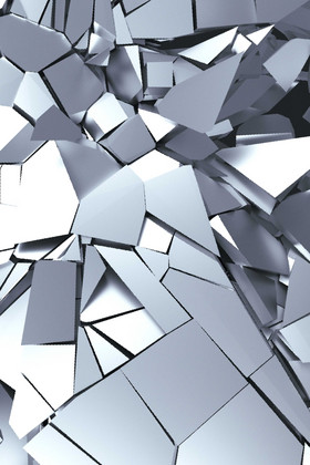 几何空间碎片抽象
