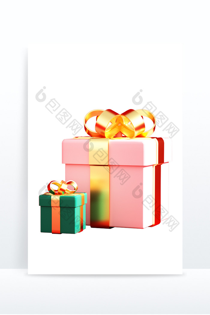 礼物礼盒元素 海报装饰元素
