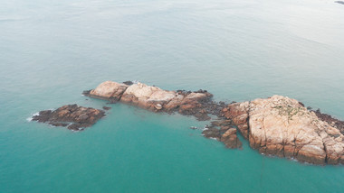 大海福建平潭岛海洋航拍