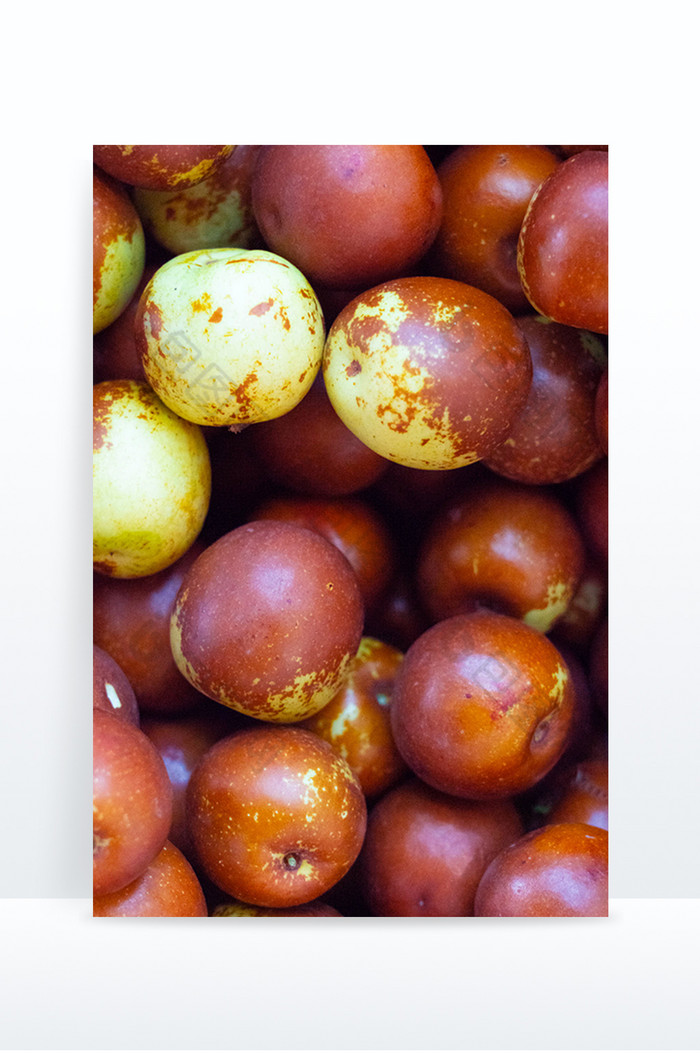 新鲜水果脆枣冬枣摄影图图片图片