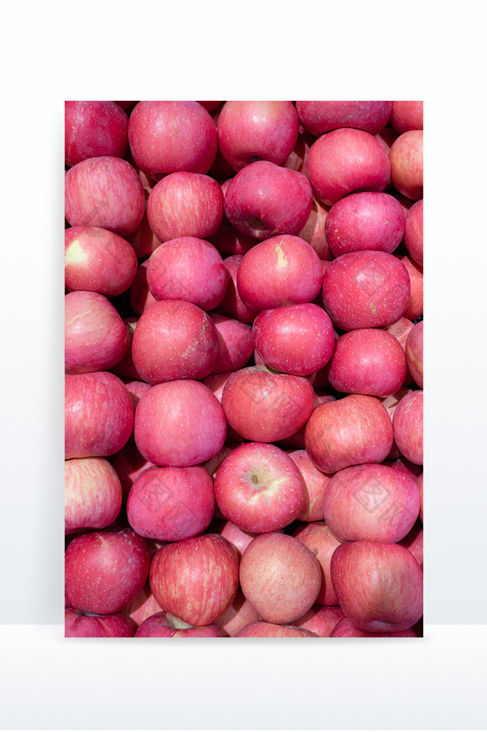 新鲜水果红富士苹果摄影图
