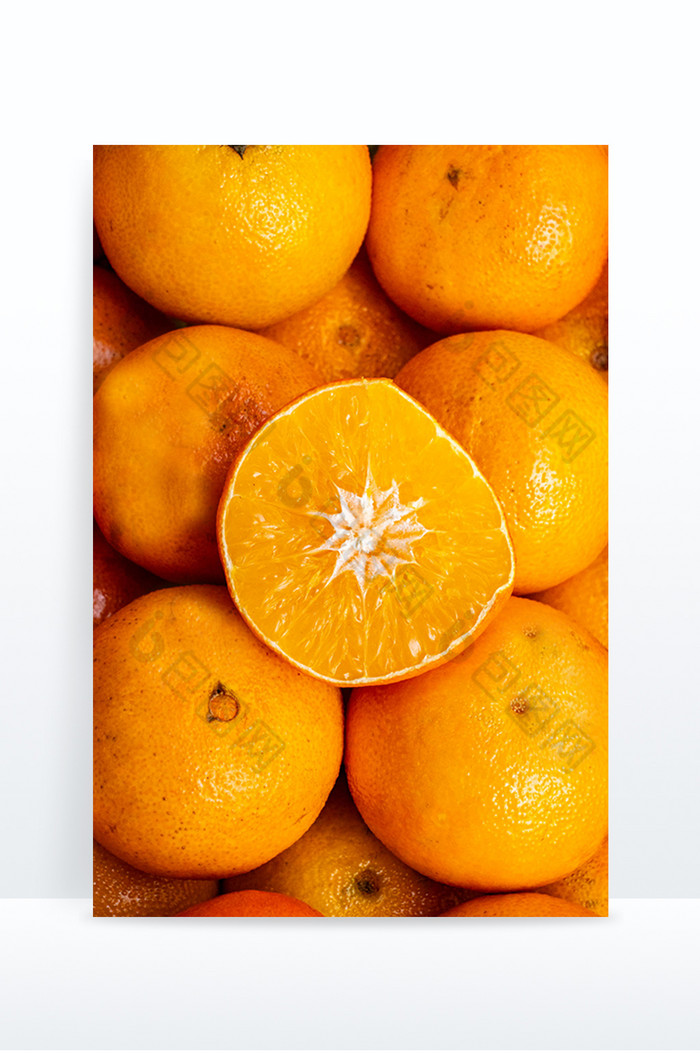 新鲜水果切面橙子图片图片