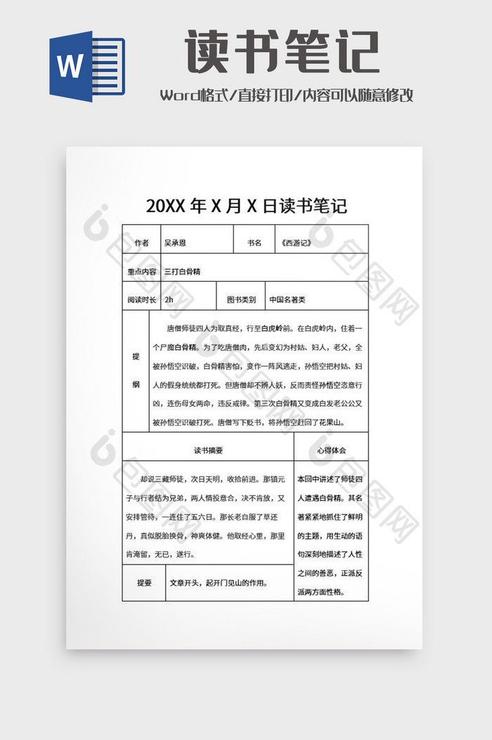 20xx年x月x日读书笔记图片图片