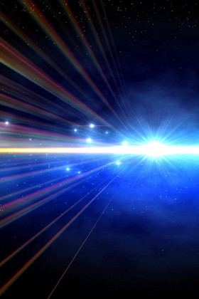 光效背景唯美蓝色大气光