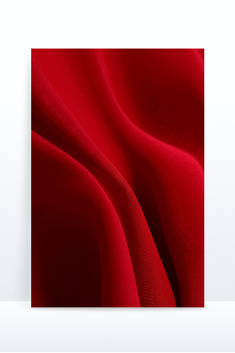 红色纹理肌理质感大气幕布背景图片