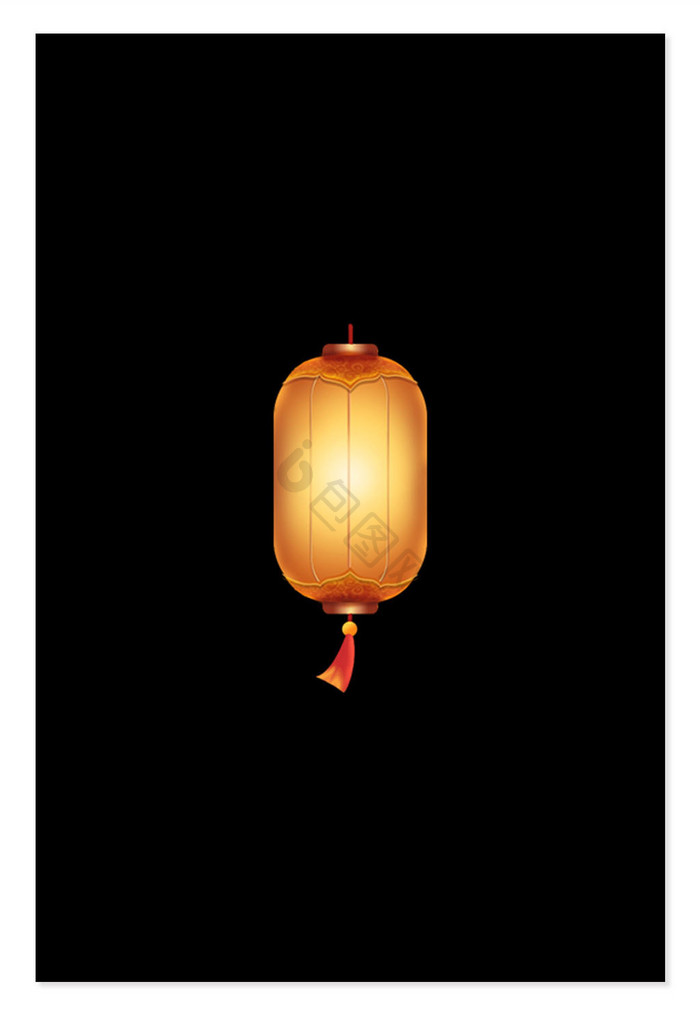 中国风新年灯笼春节活动素材灯笼png元素