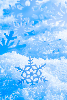 冬天冰雪纹理雪花雪景