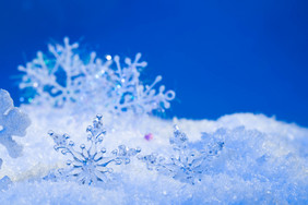 冬季冬天冰雪纹理雪花雪景