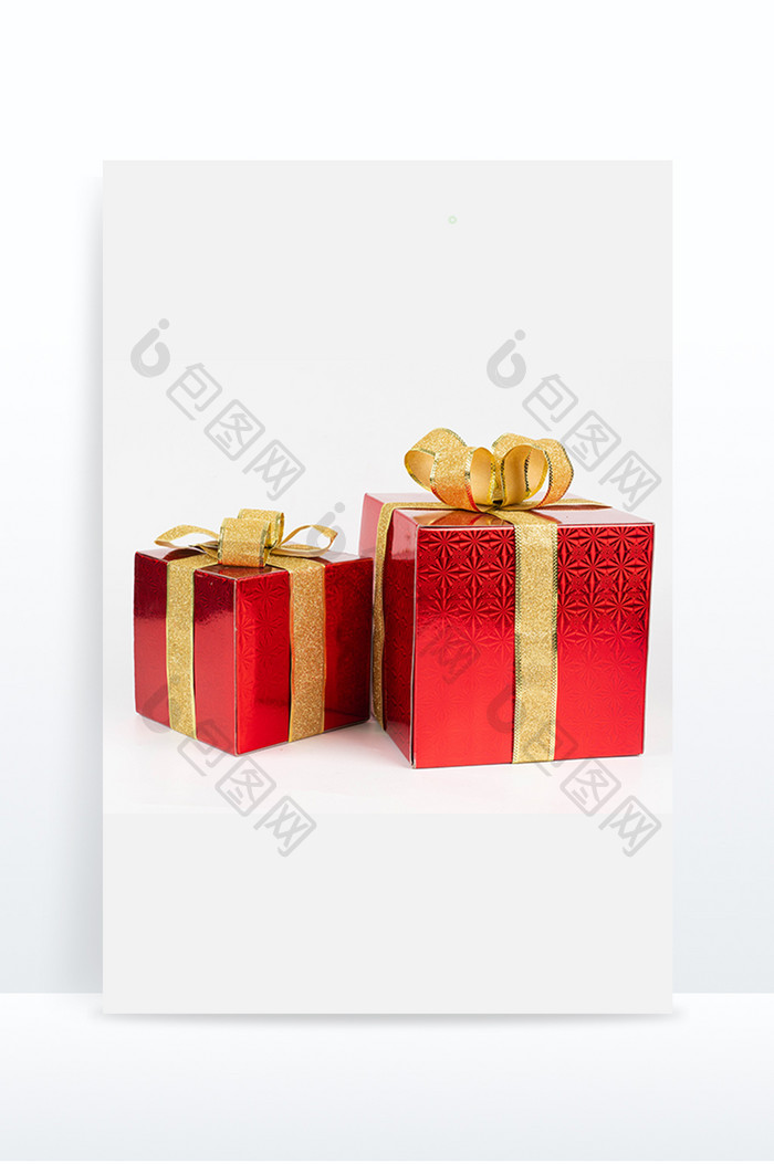 圣诞节红色礼物盒礼盒