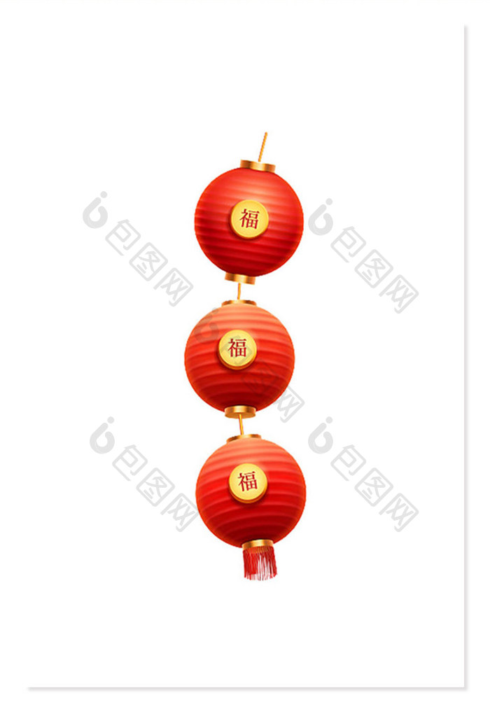 中国风灯笼素材 灯笼形象素材 红色灯笼