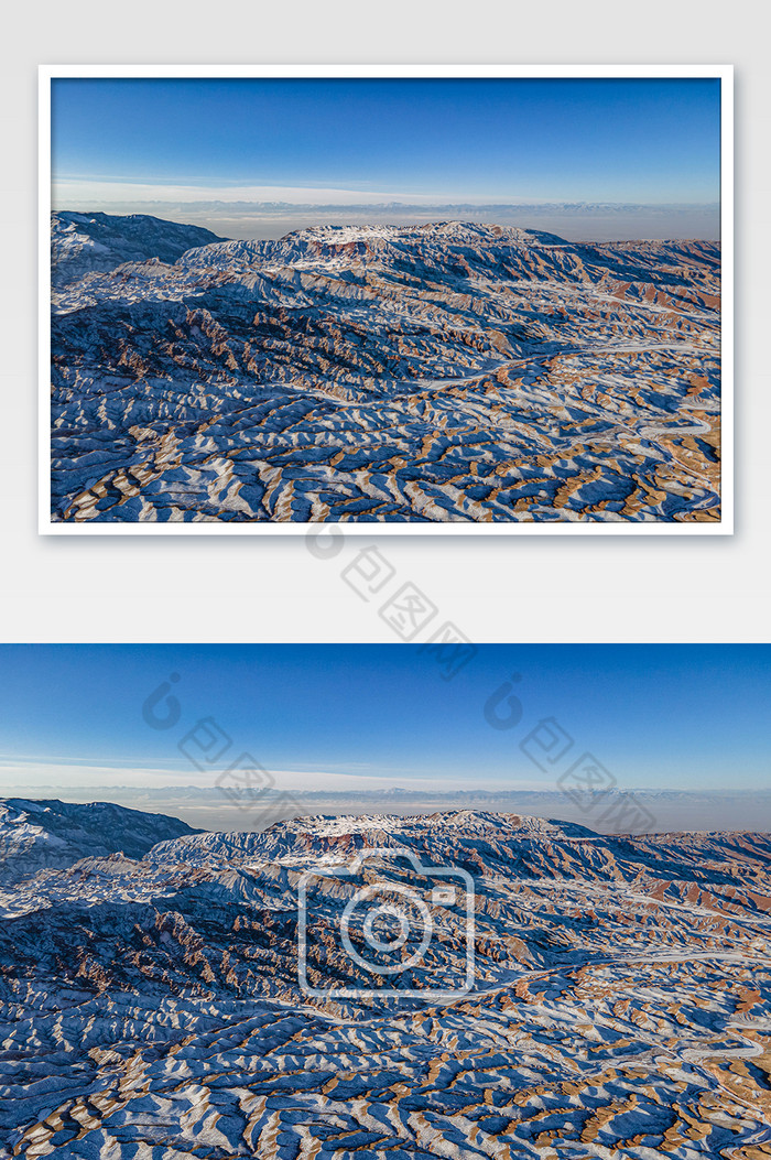 雪后的甘肃张掖平山湖大峡谷图片图片