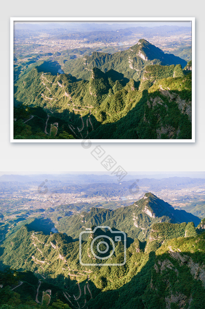 湖南张家界天门山5A景区摄影图片