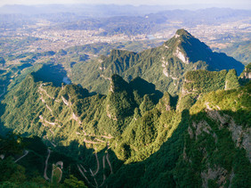 湖南张家界天门山5A景区摄影图片