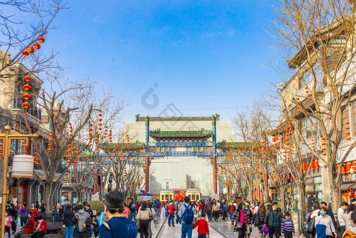 北京前门大街图片-北京前门大街素材免费下载-包图网