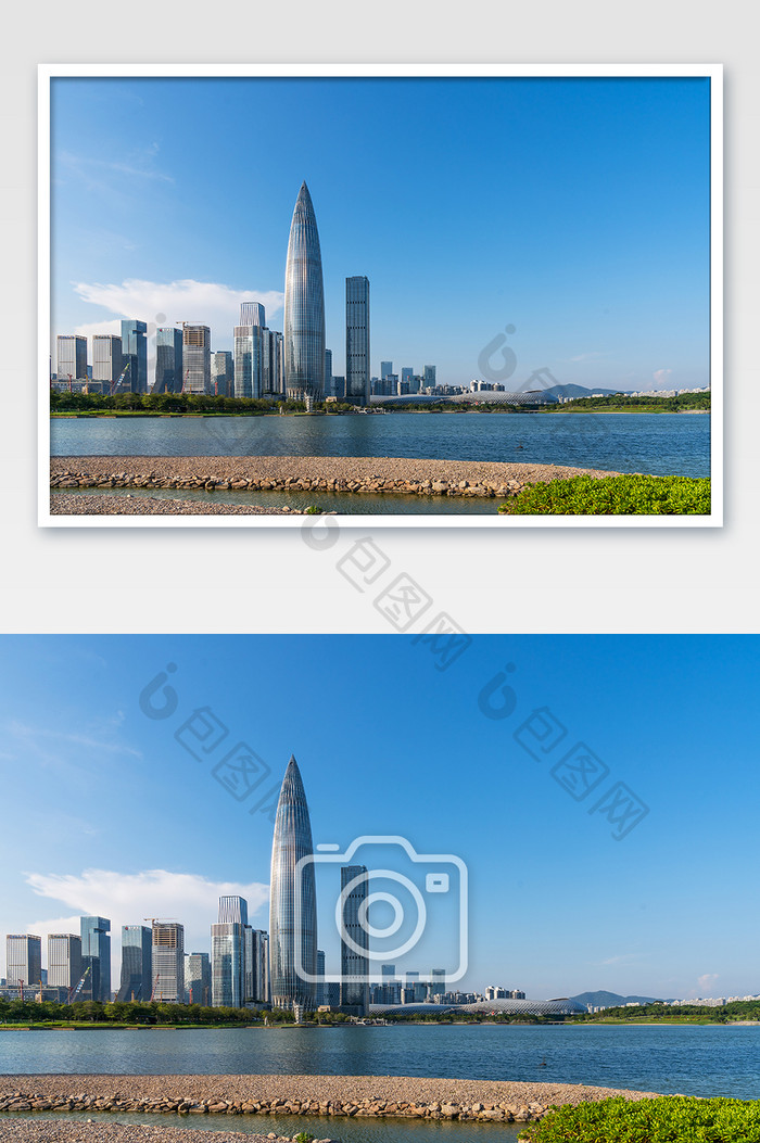 深圳城市建筑风光摄影图