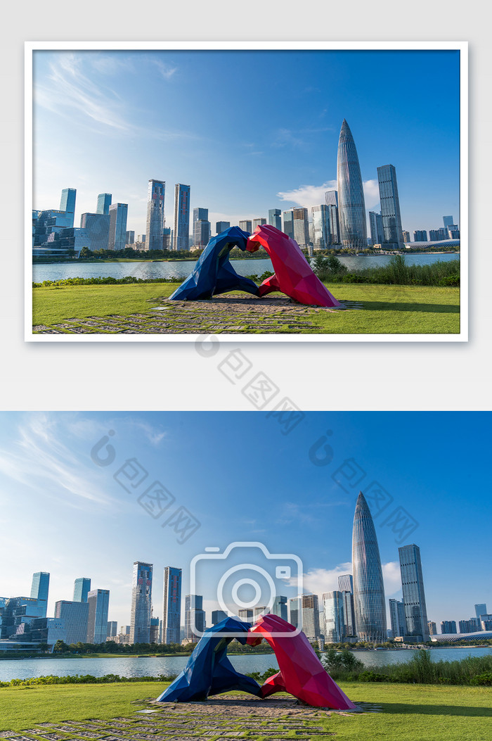 城市建筑深圳CBD风光摄影图图片图片