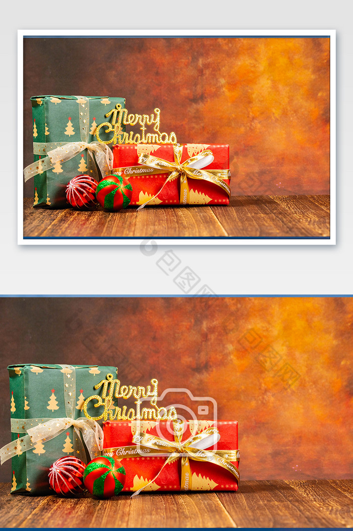 圣诞圣诞节圣诞礼物和圣诞球图片图片