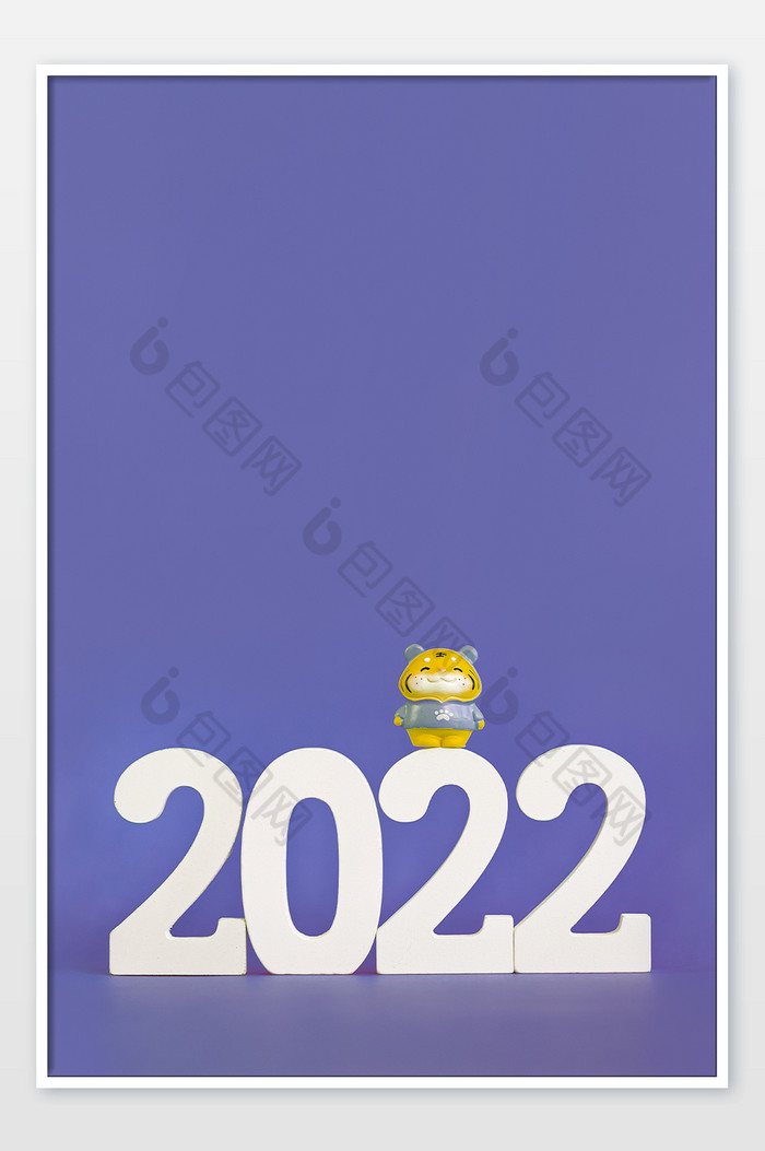 2022虎年新春创意流行色纯色背景图片图片