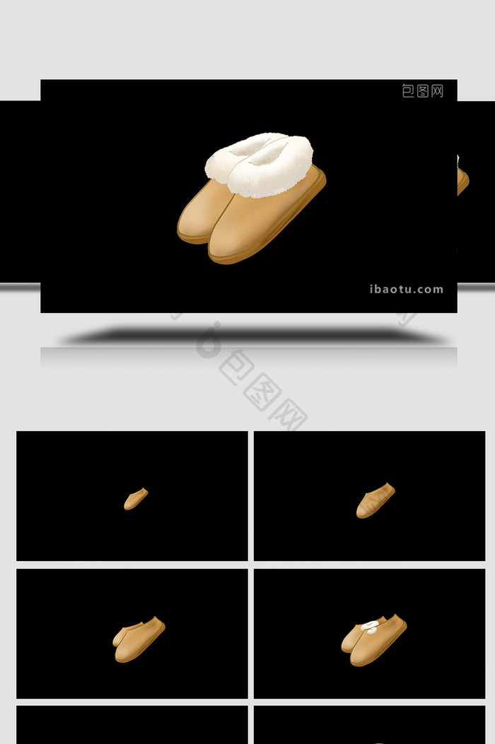 易用mg动画写实类日常穿戴品类棉鞋