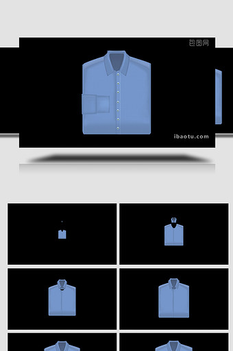 易用写实家居服装服饰衬衫mg动画图片