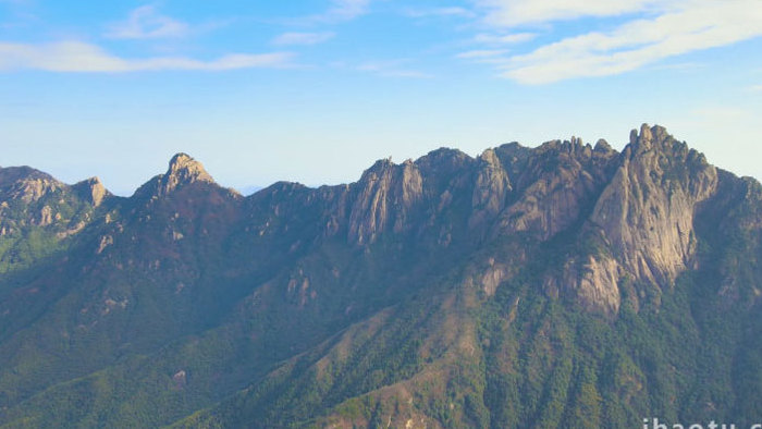 安徽九华山5A景区中国大好河山4K航拍