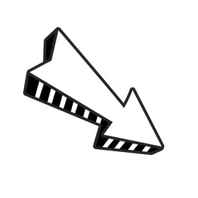 箭头指示表情包gif图蓝色简约箭头向右指示gif蓝色科技箭头动图gif