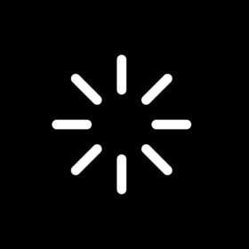 白色旋转缓冲加载动图gif