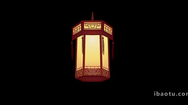 易用写实新年春节类mg动画走马灯