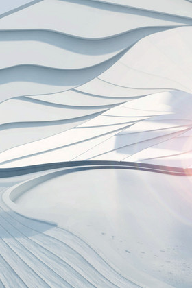 线条空间感建筑图片