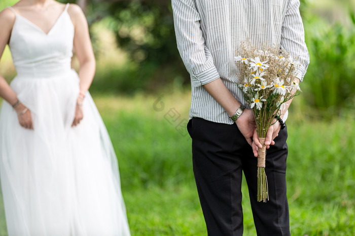 情侣情人节婚纱素材图片