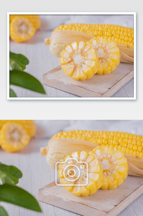 食材玉米蔬果生鲜食品摄影图