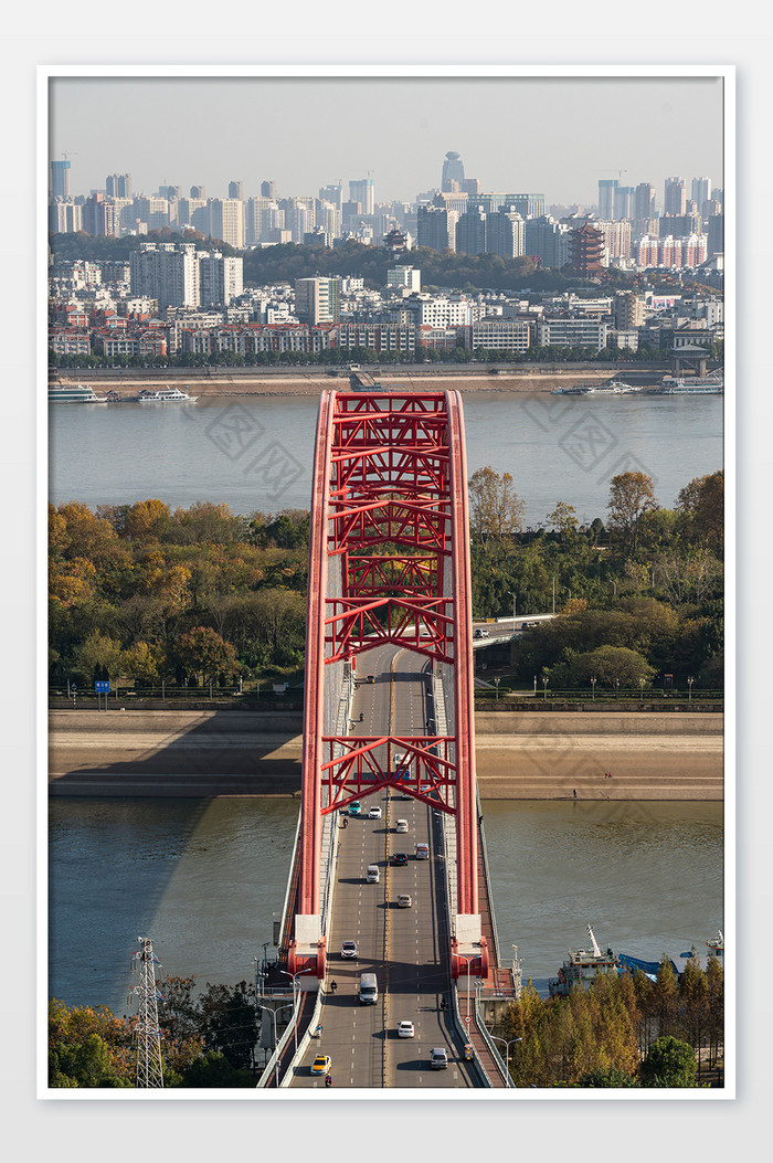 城市建筑武汉晴川桥摄影图片图片