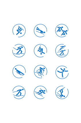 冰雪运动图标冰雪运动图片