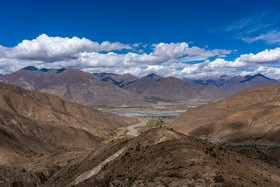 自然风光西藏雅江河谷片