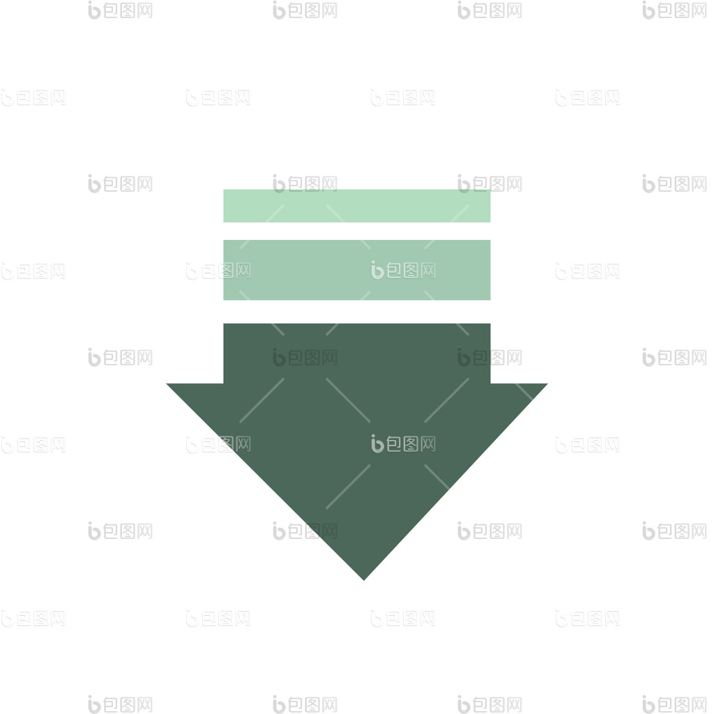 向下箭头图片-包图网