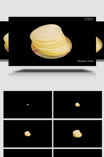 易用写实mg动画餐饮食物类风吹饼图片