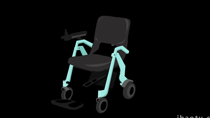 易用卡通类mg动画交通工具类电动轮椅