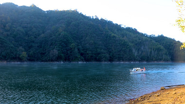 自然风光4k太平湖游艇