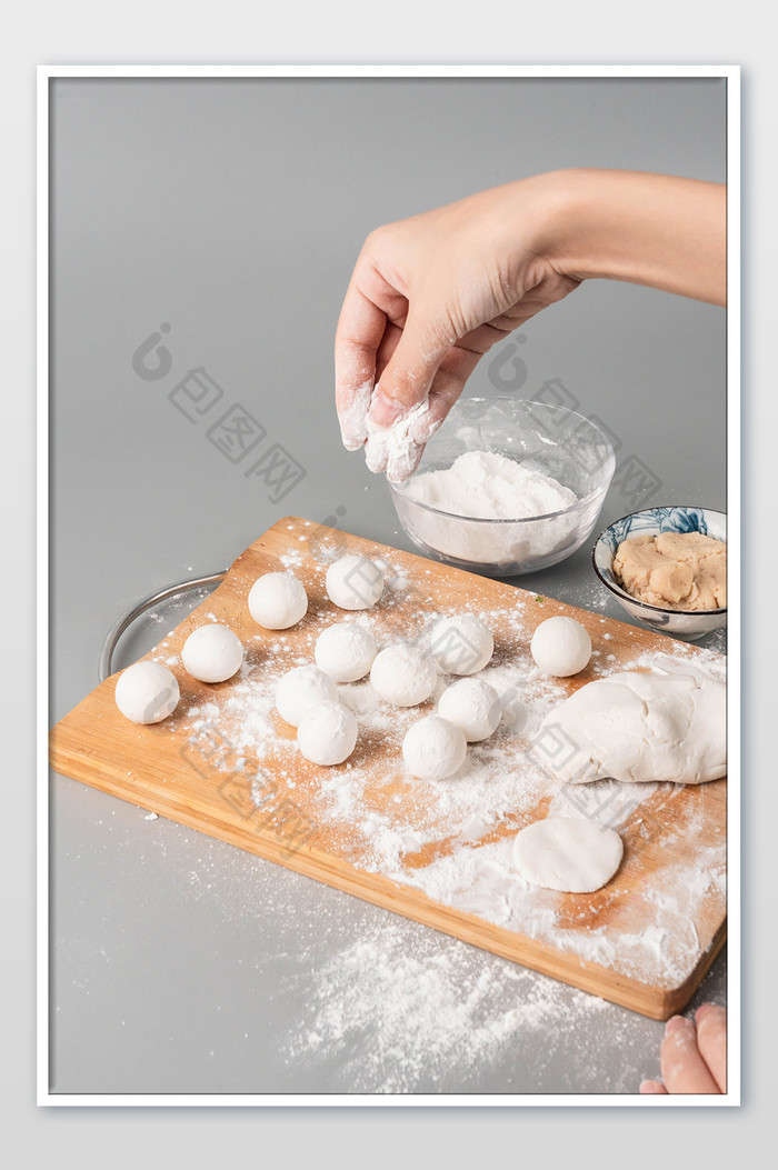 元宵元宵节包汤圆制作