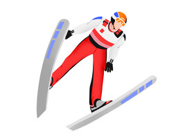 冰雪项目跳台滑雪