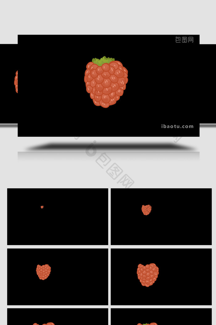 易用卡通类mg动画水果类罗茅莓