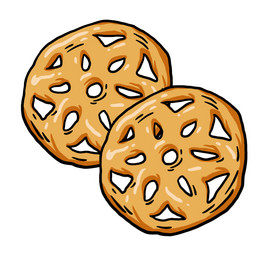 国潮春节小食糖环动图gif