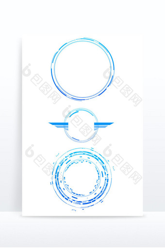 科技元素 | 科技边框素材 科技边框素材图片